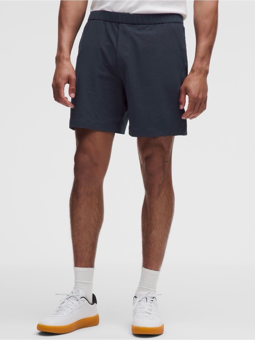 Lululemon Navy Blue Textured Shorts N260-31